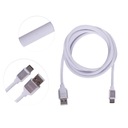 КРУГЛЫЙ СИЛИКОНОВЫЙ КАБЕЛЬ USB TYPE-C, ДЛИНА 2М