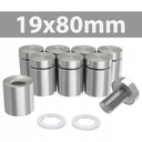 МОНТАЖНОЕ РАССТОЯНИЕ 19X80 МОНТАЖНЫЕ ПРОСТАВКИ INOX