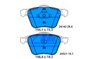 ATE ATE 13.0460-7243.2 KIT PLAQUETTES FREINS FREINS DISQUEphoto 10