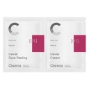 Clarena Икорный крем 3 мл + Икорный пилинг 3 мл