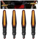 MOTORCYCLE LED DYNAMIC ORANGE 4 PCS 12V, WODOODPORNE,UNIWERSALNE  photo 14