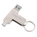 Флешка 128 ГБ, Photo Stick 3в1 для телефонов Android (Micro и Type C)