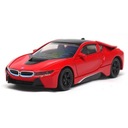 Rastar BMW i8 1:43 красная машина