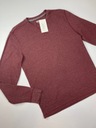 Pánska blúzka long sleeve OLD NAVY bordová melanžová oblátka veľ. M Výstrih okrúhly