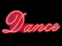 NDANCE NEON LED FLEX WRITING Dance РЕКЛАМА 700x280mm
