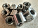 ВТУЛКА DO ДЛЯ СВАРКИ M10X1.25MM L15 FI18 НЕРЖАВЕЙКА  фото 6