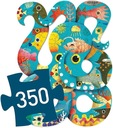 Umelecké puzzle tvar Chobotnica 350 el Djeco Kód výrobcu DJ07651