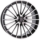 DISCOS DE ALEACIÓN LIGERA (DE TITANIO) 18 PARA MERCEDES A-CLASS W168 W169 W176 W177 RESTYLING AMG W176 