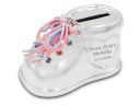 Копилка Туфелька с ГРАВИРОВКОЙ Крещение Подарок на годик