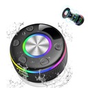 БЕСПРОВОДНАЯ ДУШЕВАЯ КОЛОНКА С ПРИСОСКОЙ, 6 РЕЖИМОВ СВЕТА IPX7