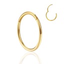 Кольцо-кликер Helix Septum для пирсинга GOLD 1.0/10