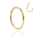 Кольцо-кликер Helix Septum для пирсинга GOLD 1,0/8