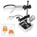 ТРЕТЬЯ РУКА ПОДСТАВКА ДЛЯ ПАЯЛЬНИКА СВЕТОДИОДНАЯ УВЕЛИЧЕНИЕ RT0179