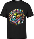 ФУТБОЛКА МУЖСКАЯ ZUMBA DANCE TRAINING MOVEMENT SPORT HIT - S