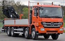 Mercedes Actros 3241 * HIAB 211 EP-5 HIDUO + PILOT / 8x4 Moc 410 KM