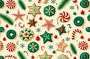 РОЖДЕСТВЕНСКАЯ ПОДКЛАДКА ДЛЯ СТОЛЛА С РОЖДЕСТВЕНСКИМ ПЕЧЕНЬЕМ
