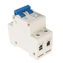 MINIATUROWY ВИКЛЮЧАТЕЛЬ 2P КОМПАКТНИЙ ВИКЛЮЧАТЕЛЬ INSTALOWANY NA SZYNIE 1O  (18487033262) фото min 8