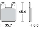 KIT PLAQUETTES FREINS FREINS DISQUE TRW MCB535ECphoto 5