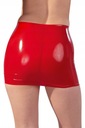 Lateksowa mini spódniczka obcisła czerwona S EAN (GTIN) 6091094379015