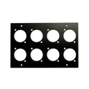 Модульная панель ABLO AG-8D 3/10, 8 отверстий типа D