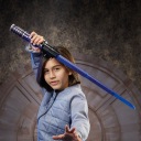 Star Wars Світловий меч Lightsaber Forge Kyber Core Darksaber елек. Hasbro