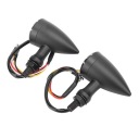 12V МОТОЦИКЛЕТНИЙ ПОВОРОТНИК VINTAGE ІНДИКАТОР MIGAJACY DWUKOLOROWA OQ  фото 6