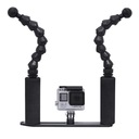 Большой синий лоток для GoPro с гибким кронштейном