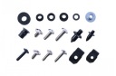 КОМПЛЕКТ КРІПЛЕННЯ ВІТРОВИКИ СРІБНЕ DO KAWASAKI ER6F / ER-6F / EX650 2006-2008  фото 6