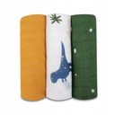 LIONELO BAMBOO DAPERS комплект из 3 шт. DINO