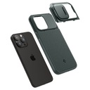 NAKŁADKA Etui do iPhone 15 Pro Max, Spigen Optik Armor Case zielone Kolor zielony
