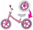 Rowerek biegowy lekki rower dziecięcy dla dziewczynki koła EVA 12&quot; różowy Wiek dziecka 3 lata +