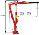 HDS CRANE 900 КГ ПОДЪЕМНЫЙ КРАН НА АВТОМОБИЛЬНОМ