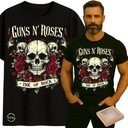 TRIČKO ROCKOVÉ TRIČKO GUNS N ROSES 2025 KONCERTNÍ DÁREK ROCK S Barva černá
