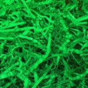 WYPEŁNIACZ PAPIEROWY wiórki eko - ZIELONY 100g