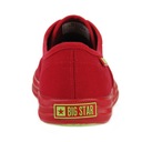 TRAMPKI damskie buty BIG STAR czerwone JJ274263 38 Nazwa koloru producenta czerwony
