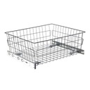 КОРЗИНА ДЛЯ ШКАФА ГАРДЕРОБНЫЕ ШКАФЫ 50 см ГРАФИТ H-20см БЕЗ НАПРАВЛЯЮЩИХ