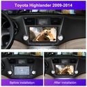 RADIO NAVEGACIÓN GPS TOYOTA HIGHLANDER 09-14CARPLAY 