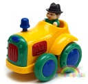 farebný traktor s traktoristom a koníkom Značka Fancy Toys
