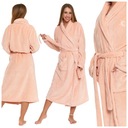 ХАЛАТ ЖЕНСКИЙ НА ЗАВЯЗКАХ, ДЛИННЫЙ МОРАЖ, РАЗМЕР. С