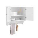 Настенный шкаф для ванной, медицинский, кухонный, кухонный полотенцесушитель BZR84-W