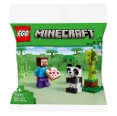 LEGO MINECRAFT 30672 Стив и Литтл Панда / Поли Бог