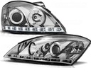 FAROS REJILLAS KIA CEED 06-09 DAYLIGHT CROMO 