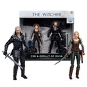 McFarlane Toys Sada 2 figúrok Zaklínač a Ciri 18 cm zo seriálu Netflix