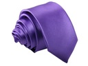 ГЛАДКИЙ ФИОЛЕТОВЫЙ ГЛЯНЦЕВЫЙ ГАЛСТУК