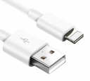 Длинный USB-кабель Iphone Lightning, силиконовый, 2 м