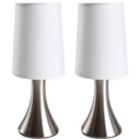 КОМПЛЕКТ 2x НОЧНИК, НАСТОЛЬНАЯ ЛАМПА С СЕНСОРНЫМ РЕГУЛЯТОРОМ