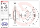 DISCOS ZAPATAS PARTE DELANTERA BREMBO JAGUAR XK 8 CONVERTIBLE 