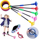 Hula hop skakanka na nogę składana świecąca led