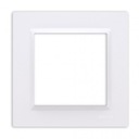 Одинарная рамка Kontakt-simon CR1/11 белая