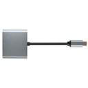 ХАБ USB C — 2xHDMI+USB+PD РАЗДЕЛИТЕЛЬ РАЗДЕЛИТЕЛЬ 1 ВХОД 2 ВЫХОД HDMI M1